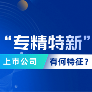 黑马企服科创云解析“专精特新”上市公司有何特征？