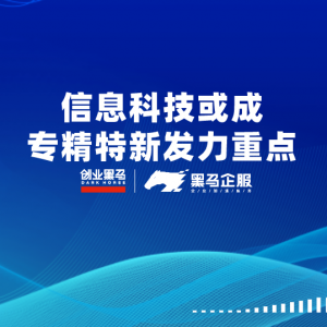 信息科技或成专精特新发力重点